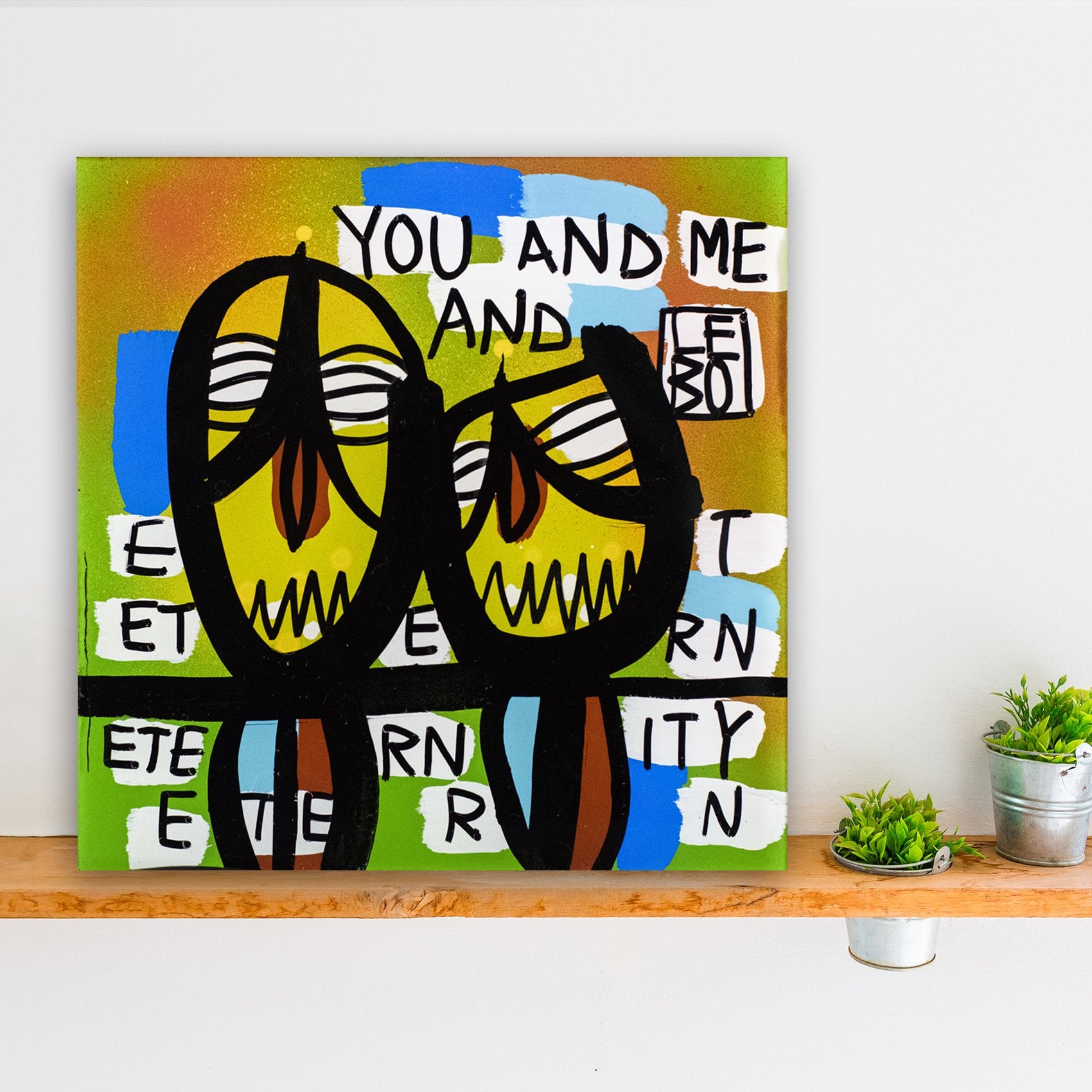 You and Me and Eternity - Mineral Print